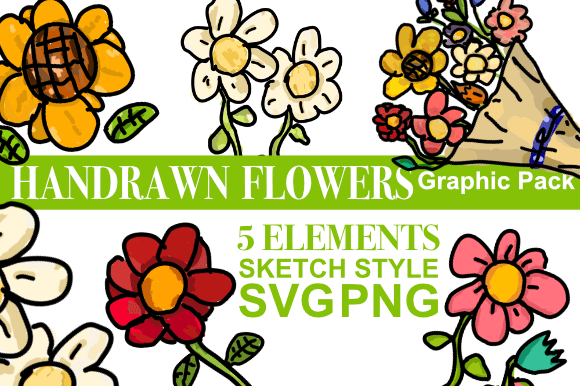Download Handrawn Flowers for Spring - Spring Collection