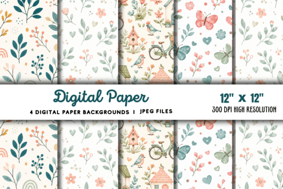 Download Digital Paper Pattern Background 25 - Digital paper Collection