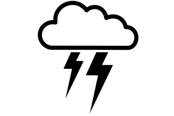 Download Lightening Cloud Procreate Brush Stamp - Stamp Collection