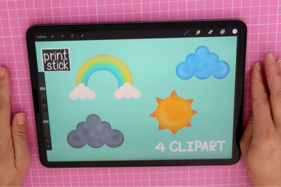 Download How to Make a Clipart Set in Procreate - Premium Resources