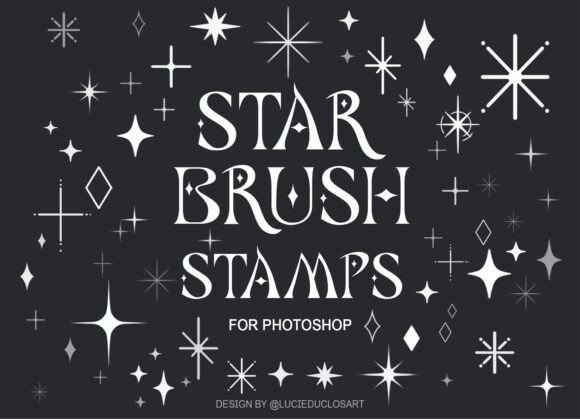Download Star Brush Stamps Photoshop - Stamp Collection