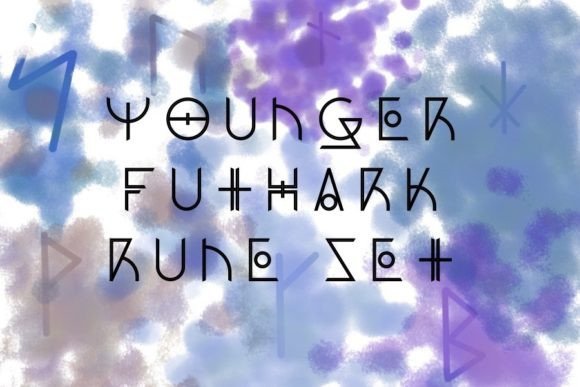 Download Procreate Stamps - Yngr Futhark Rune Set - Stamp Collection