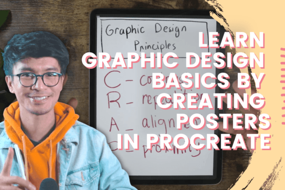 Download Learn Graphic Design Basics by Creating a Poster in Procreate - Premium Resources