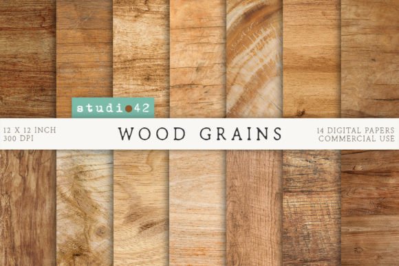 Download Wood Grain Textures Digital Papers - Digital paper Collection